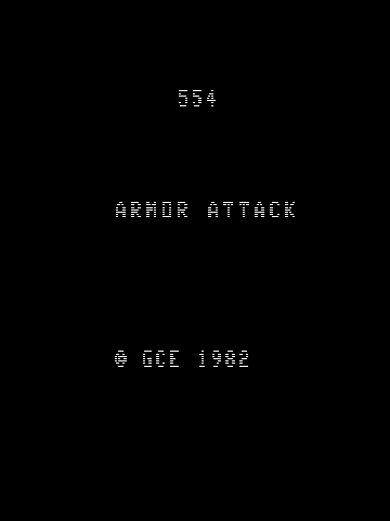 Armor Attack screenshot 3 for Vectrex